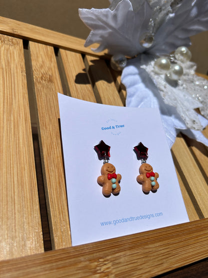 Gingerbread earrings